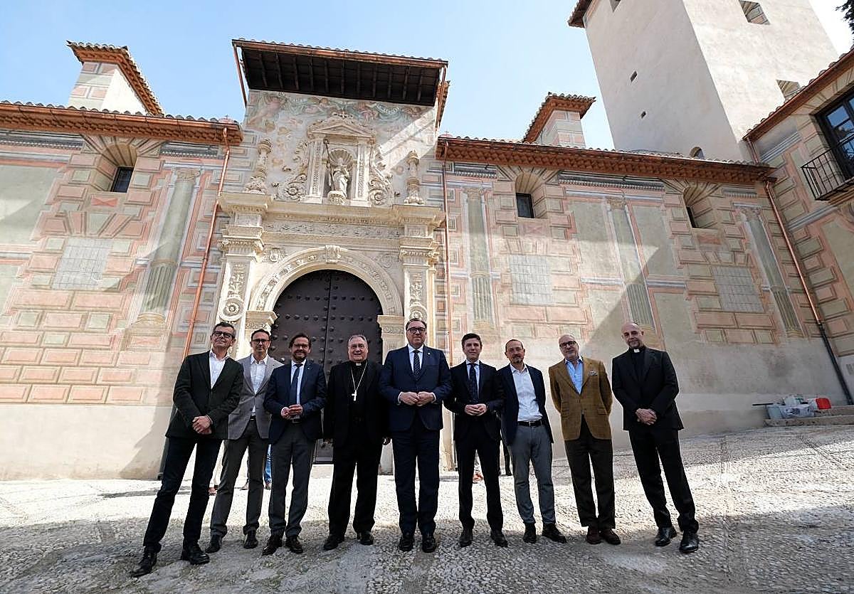Visita institucional a las obras de San Cecilio.