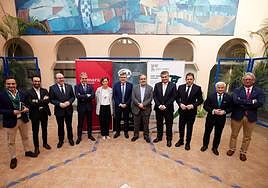 Representantes de las administraciones, organizaciones científicas y el mundo de la empresa que han participado en el I Encuentro IAA-Ifmif Dones.