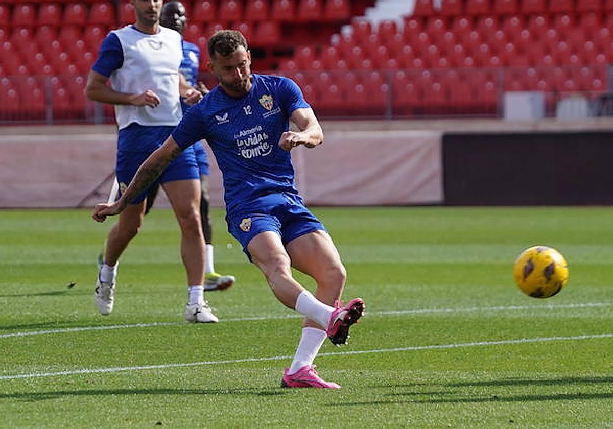 Leo Bapistao no duda en su compromiso con la UD Almería.