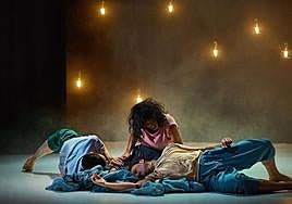 Una escena de 'El verbo', que podrá verse en el Teatro Alhambra este fin de semana.