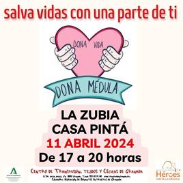 Este viernes habrá una jornada de donación de médula para ayudar a una joven de La Zubia