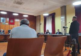 Momento del juicio que tuvo lugar en marzo, en la Audiencia Provincial de Jaén.
