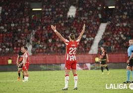 Babic en su úlitmo partido como rojiblanco en el Power Horse Stadium.