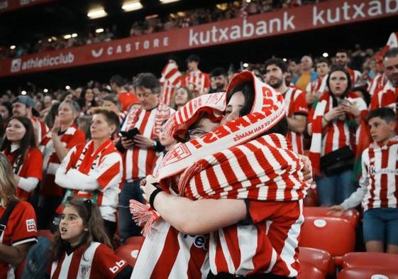 Aficionados del Athletic Club de Bilbao.