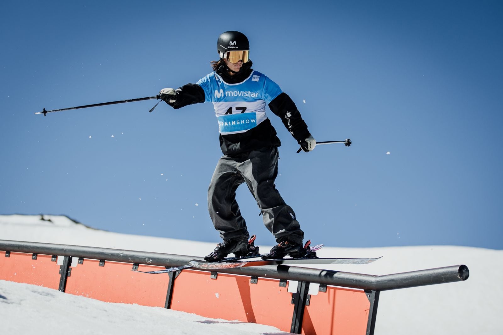 Trucos y saltos espectaculares en el Campeonato de España de Slope Style