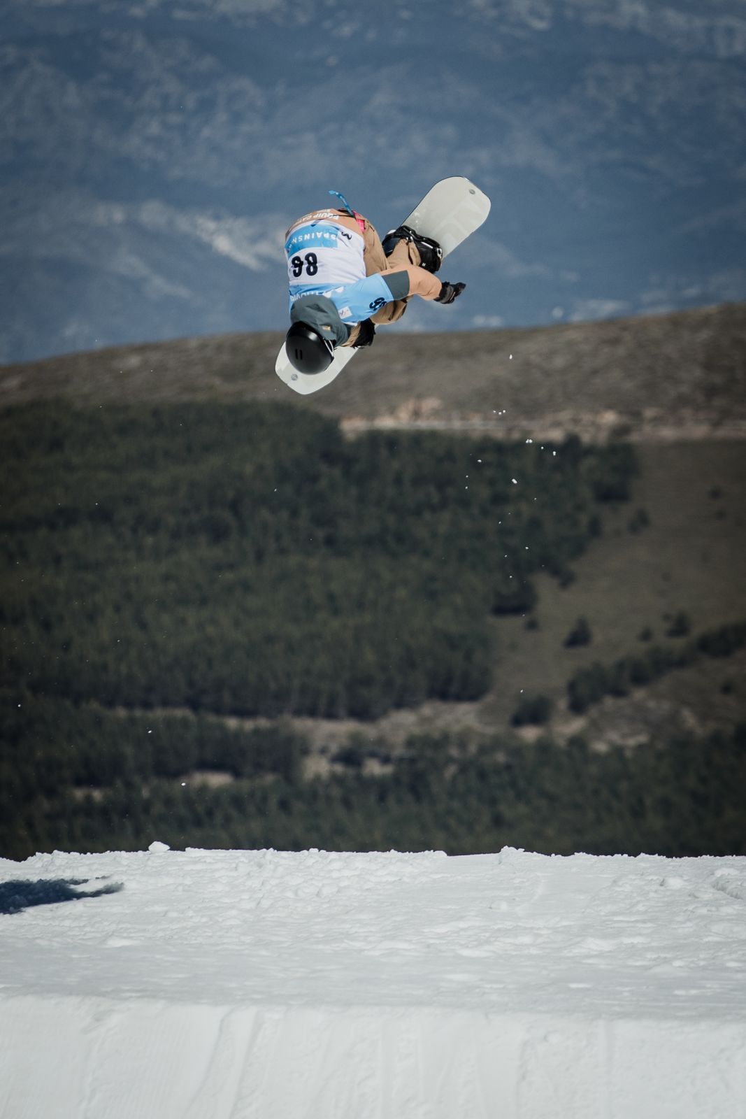 Trucos y saltos espectaculares en el Campeonato de España de Slope Style