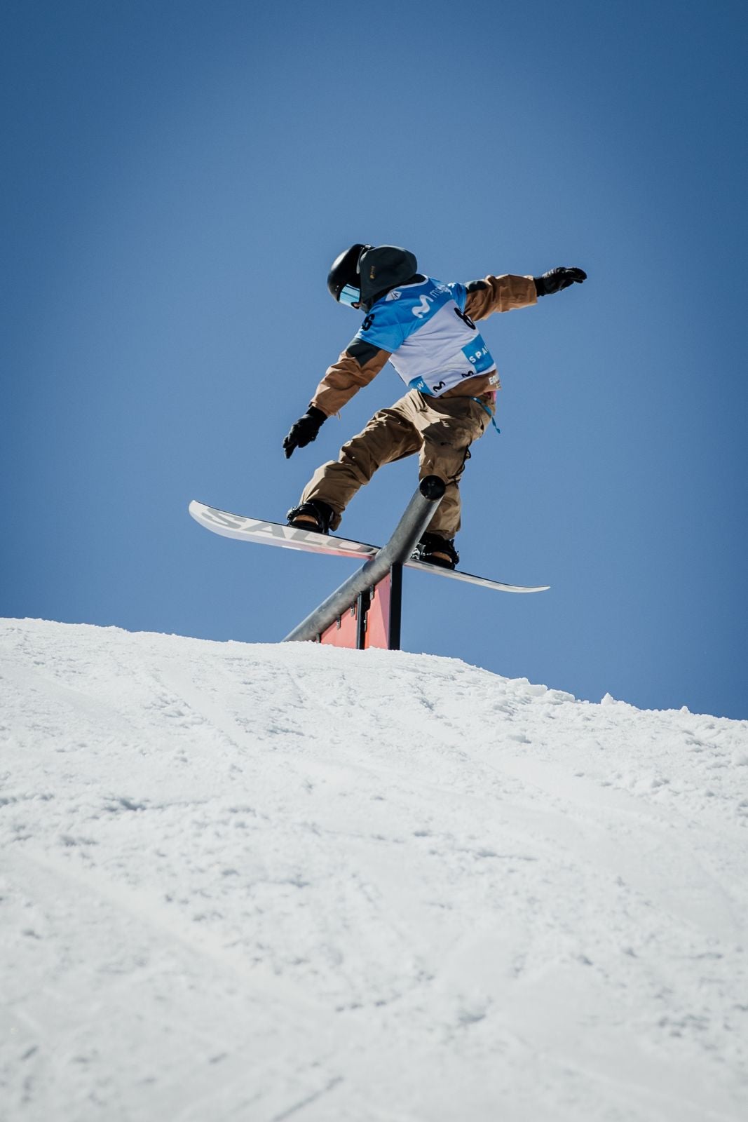 Trucos y saltos espectaculares en el Campeonato de España de Slope Style