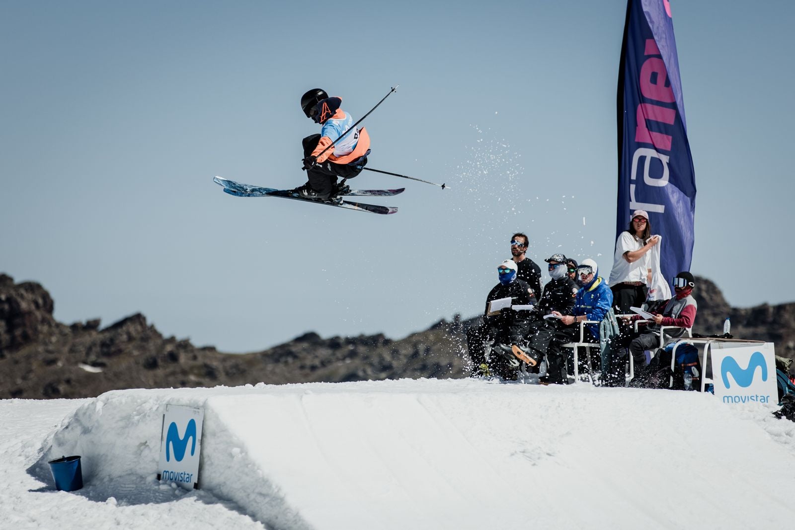 Trucos y saltos espectaculares en el Campeonato de España de Slope Style