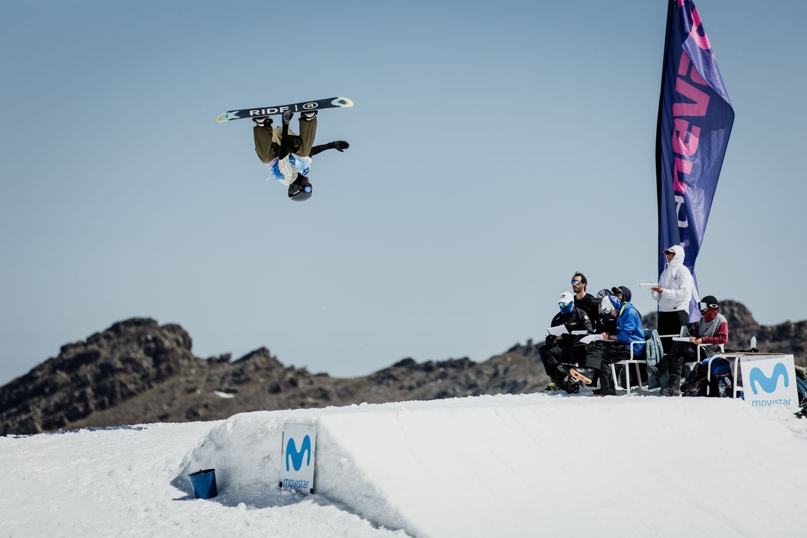 Trucos y saltos espectaculares en el Campeonato de España de Slope Style