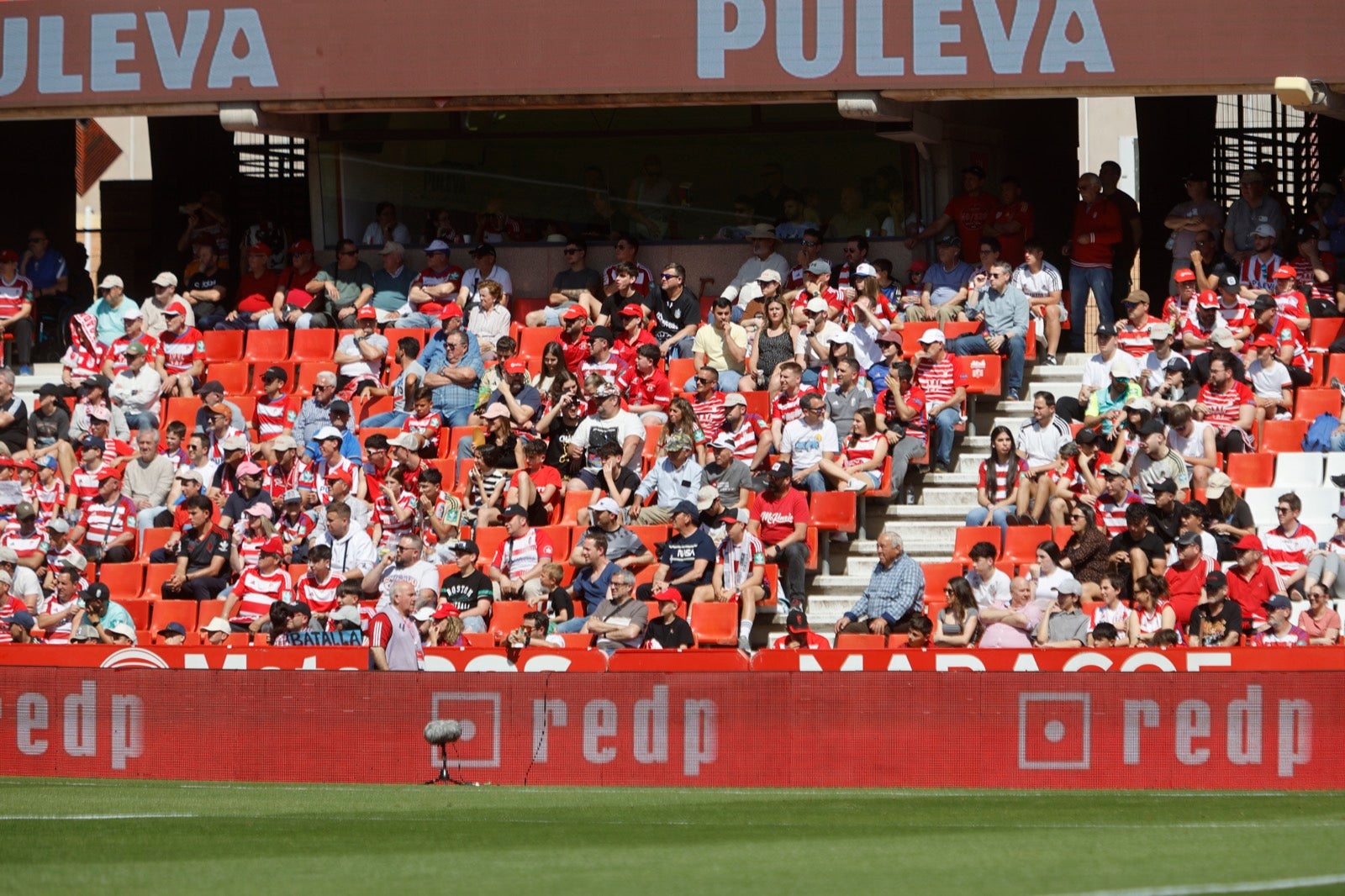 Encuéntrate en la grada en el partido entre Granada y Alavés