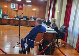 Momento del juicio en la sala de vistas de la Audiencia Provincial de Jaén.