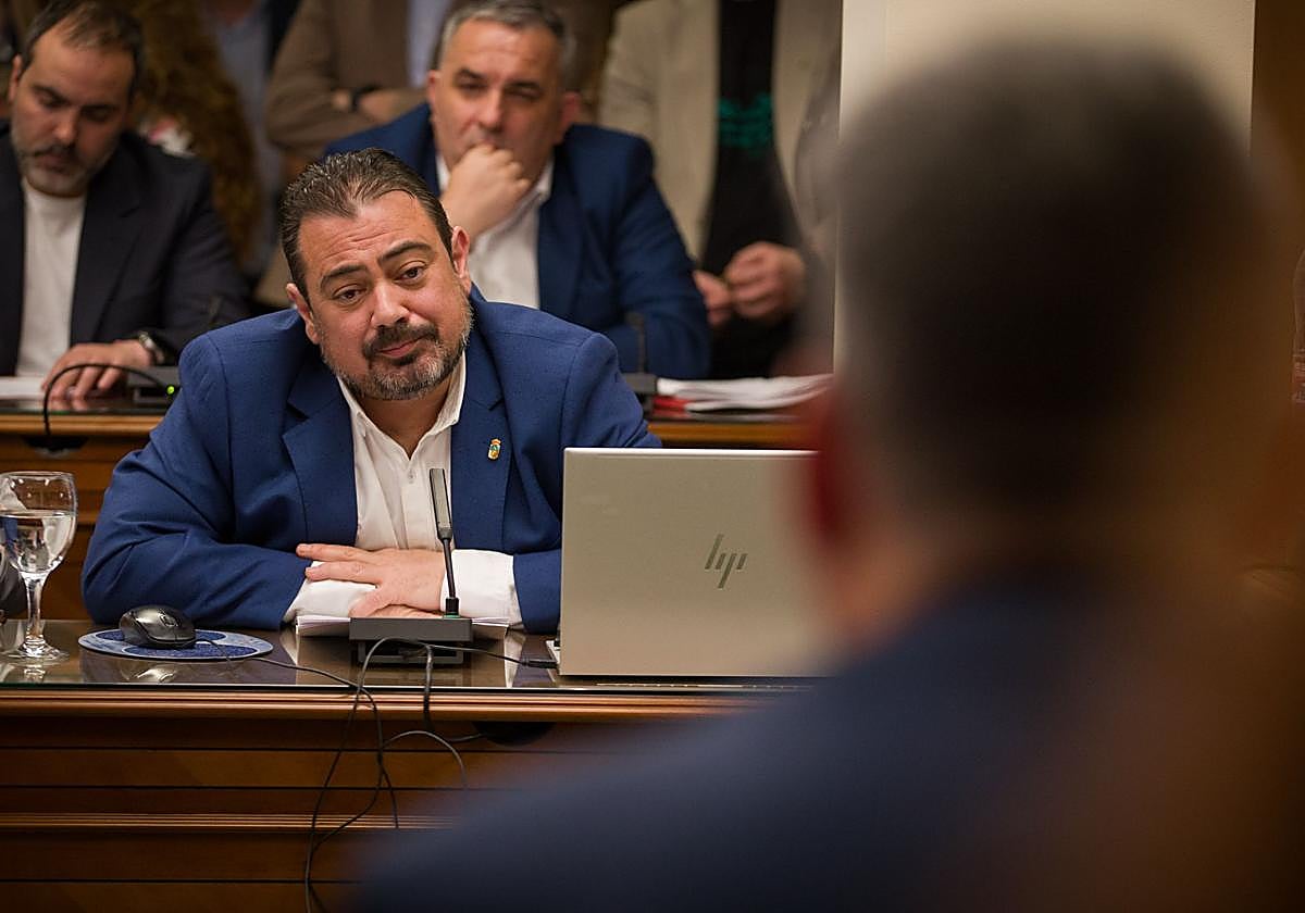 El alcalde saliente de Maracena, Julio Manuel Pérez.