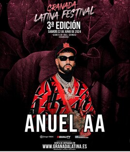 Anuel AA, nuevo artista confirmado para el Granada Latina Festival