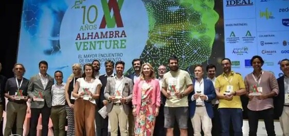 Los ganadores de la décima edición de Alhambra Venture.