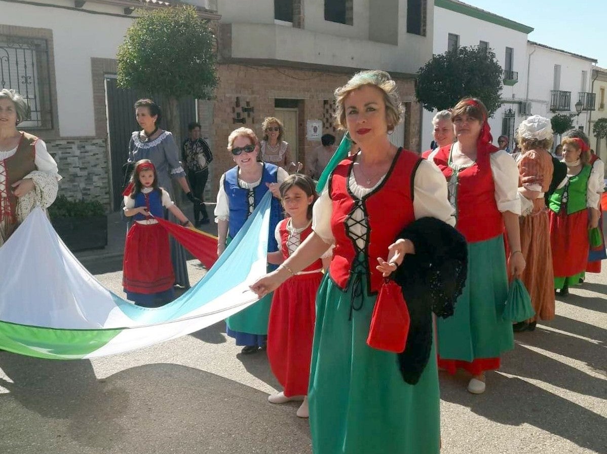 Desfile de colonos en Arquillos.