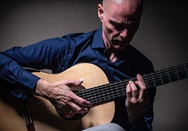 El guitarrista Ricardo Gallén.