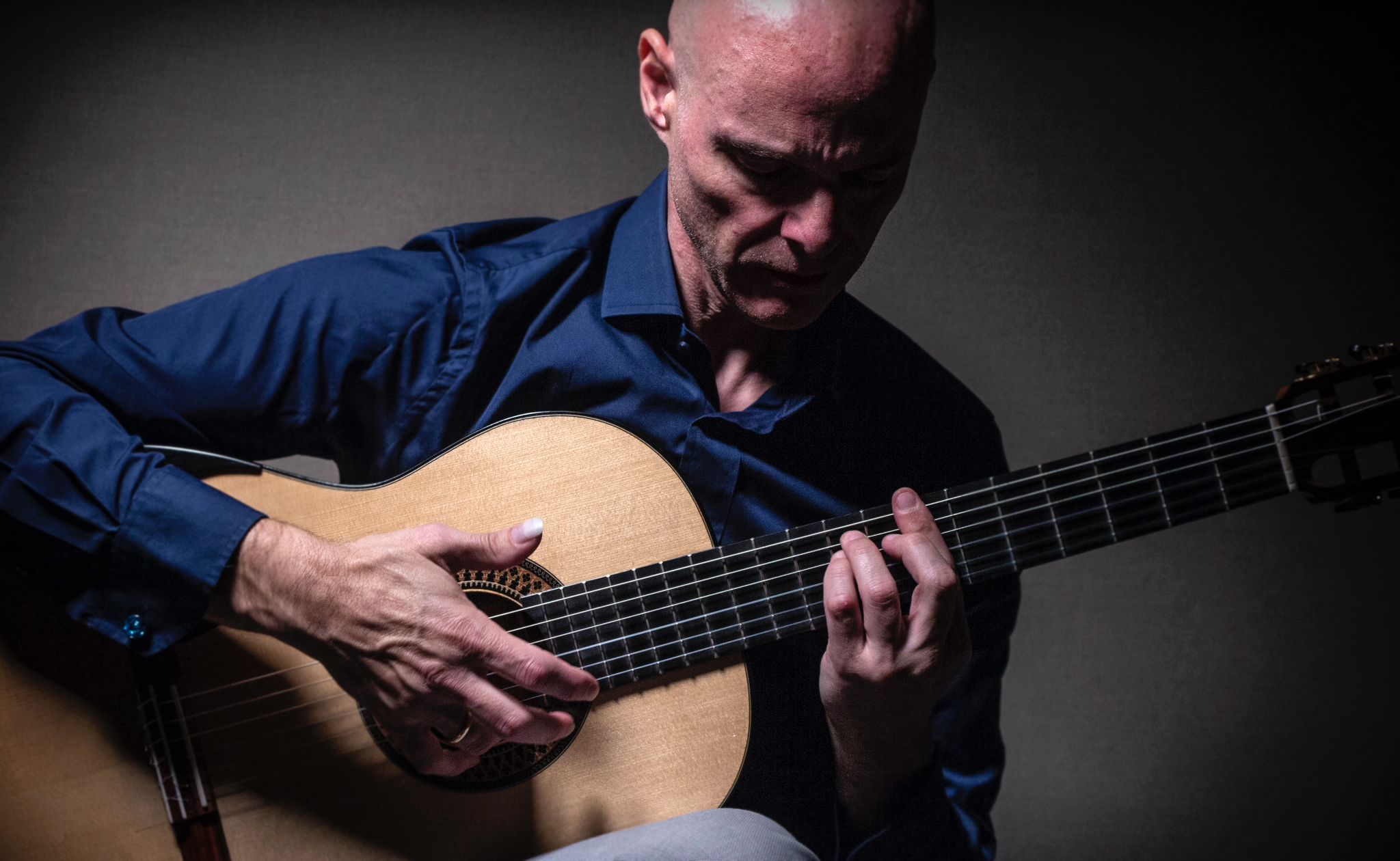 El guitarrista Ricardo Gallén.