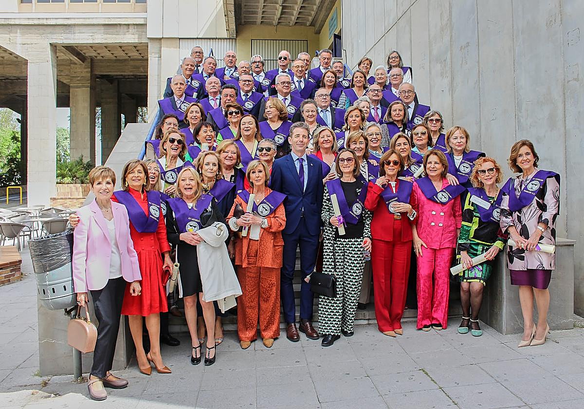 Miembros de la promoción de Farmacia.