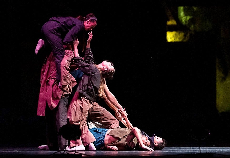 'Averno', durante su estreno en el Teatro Romano de Itálica.