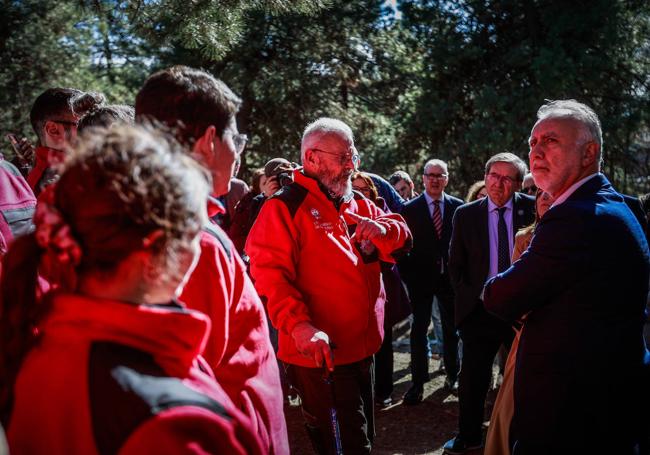 Visita del ministro a principios de marzo.