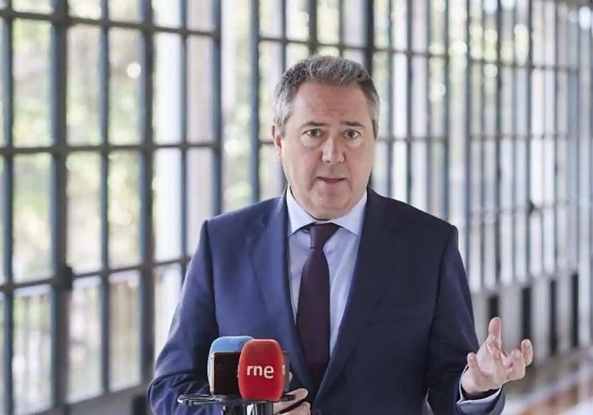 Juan Espadas, secretario general del PSOE-A.