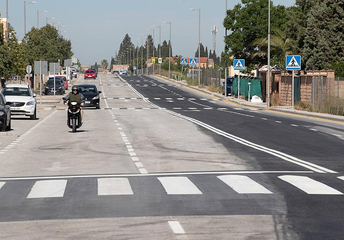 Vial de Churriana reabierto al tráfico.