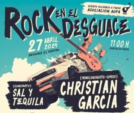 Rock en el desguace, un festival para combatir el cáncer infantil en Granada