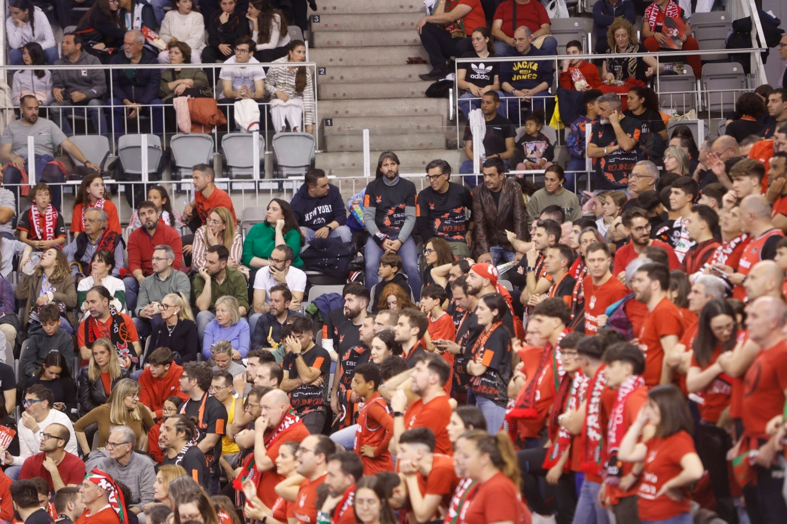 Encuéntrate en la grada durante el Covirán Granada - Breogán
