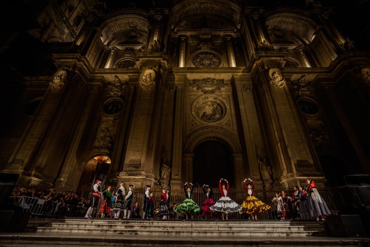 Recorrido en imágenes por la Noche en blanco de Granada