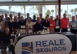 Alborán Golf acogió la disputa del Torneo Senior Almería.