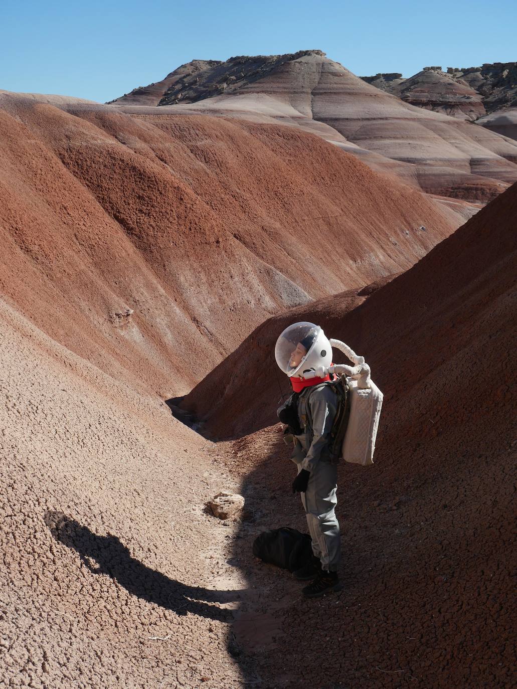 El álbum de fotos del viaje a Marte