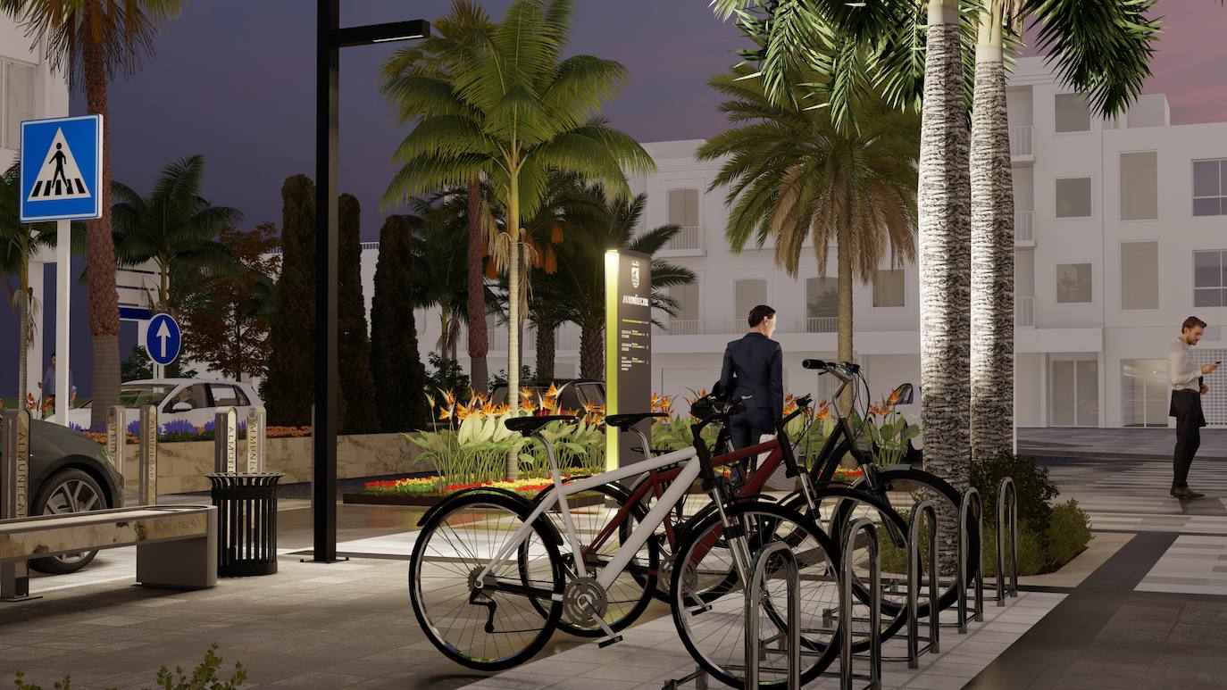 La remodelación completa de la arteria principal de Almuñécar, en imágenes