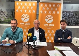 Elio Sánchez, Francisco Casero y Jesús Cózar.