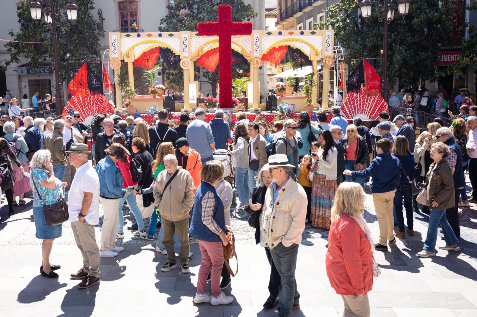 Las imágenes del ambiente de la fiesta en Granada