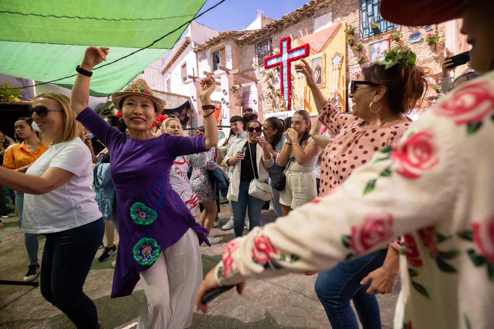 Las imágenes del ambiente de la fiesta en Granada