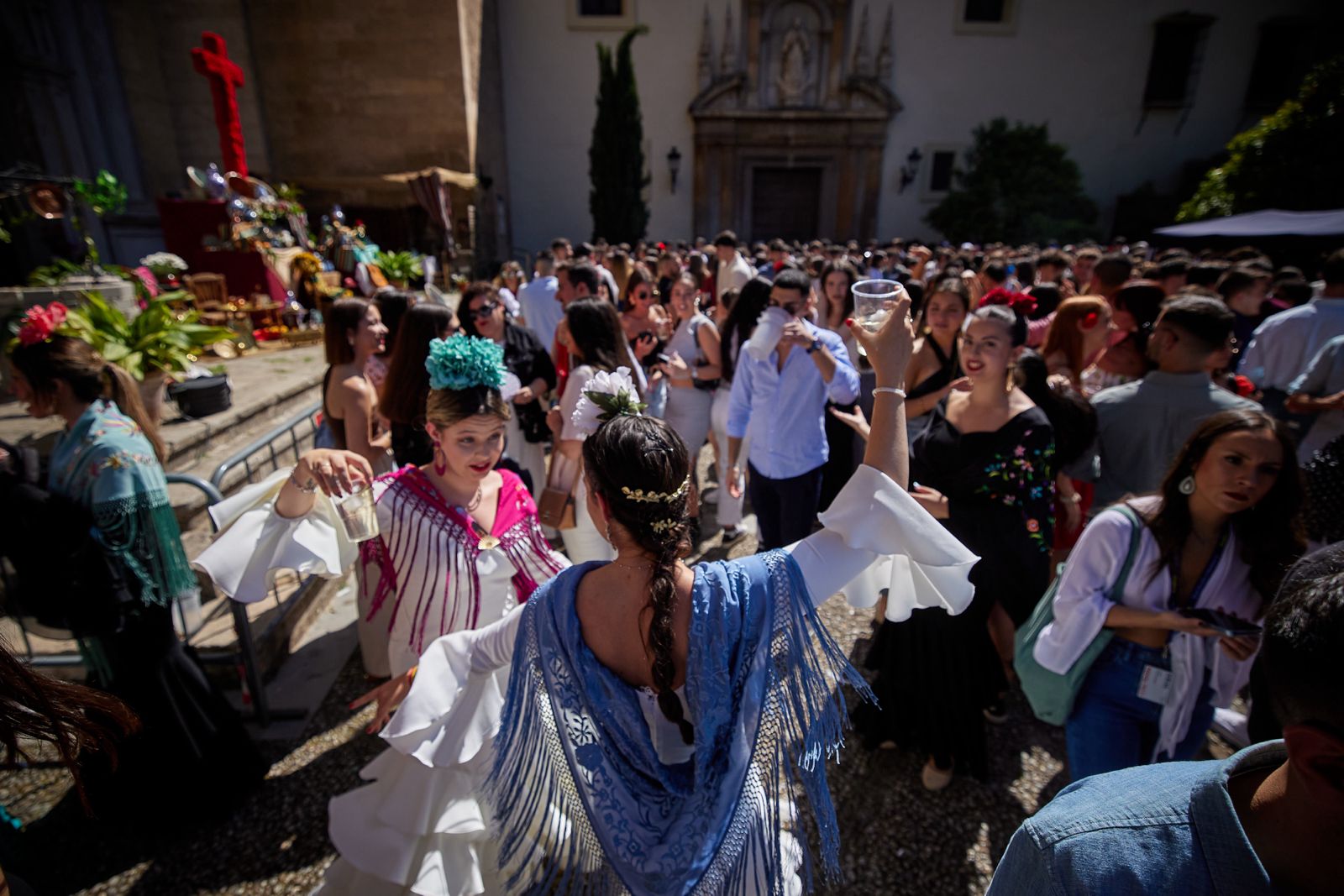 Las imágenes del ambiente de la fiesta en Granada