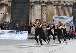 Reivindicación del Conservatorio de Danza de Jaén, hace ya seis años.