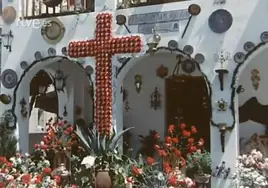 Celebración del Día de la Cruz en 1973.