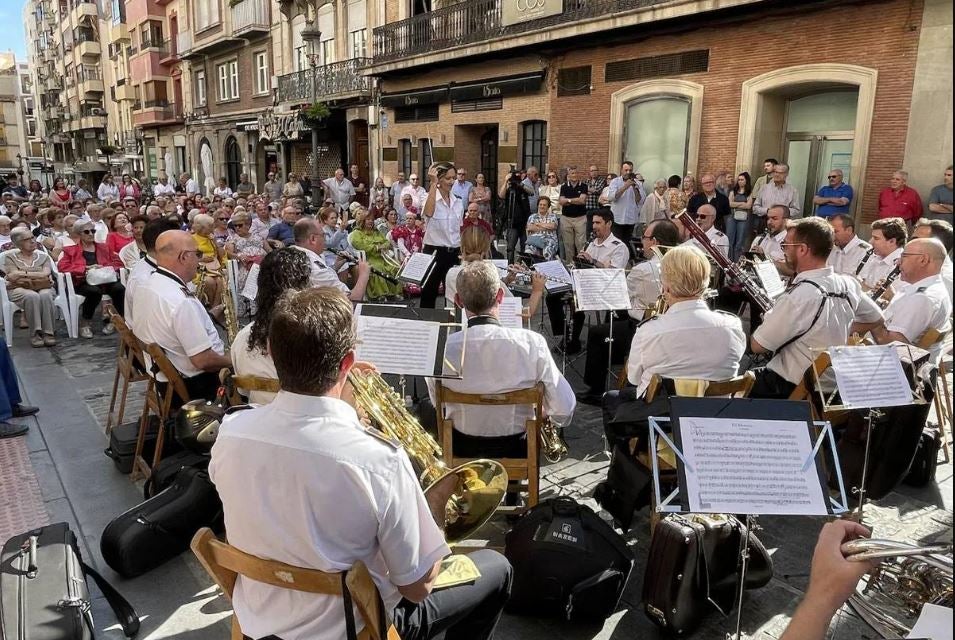 Banda Municipal de Música de Jaén, en Bernabé Soriano.