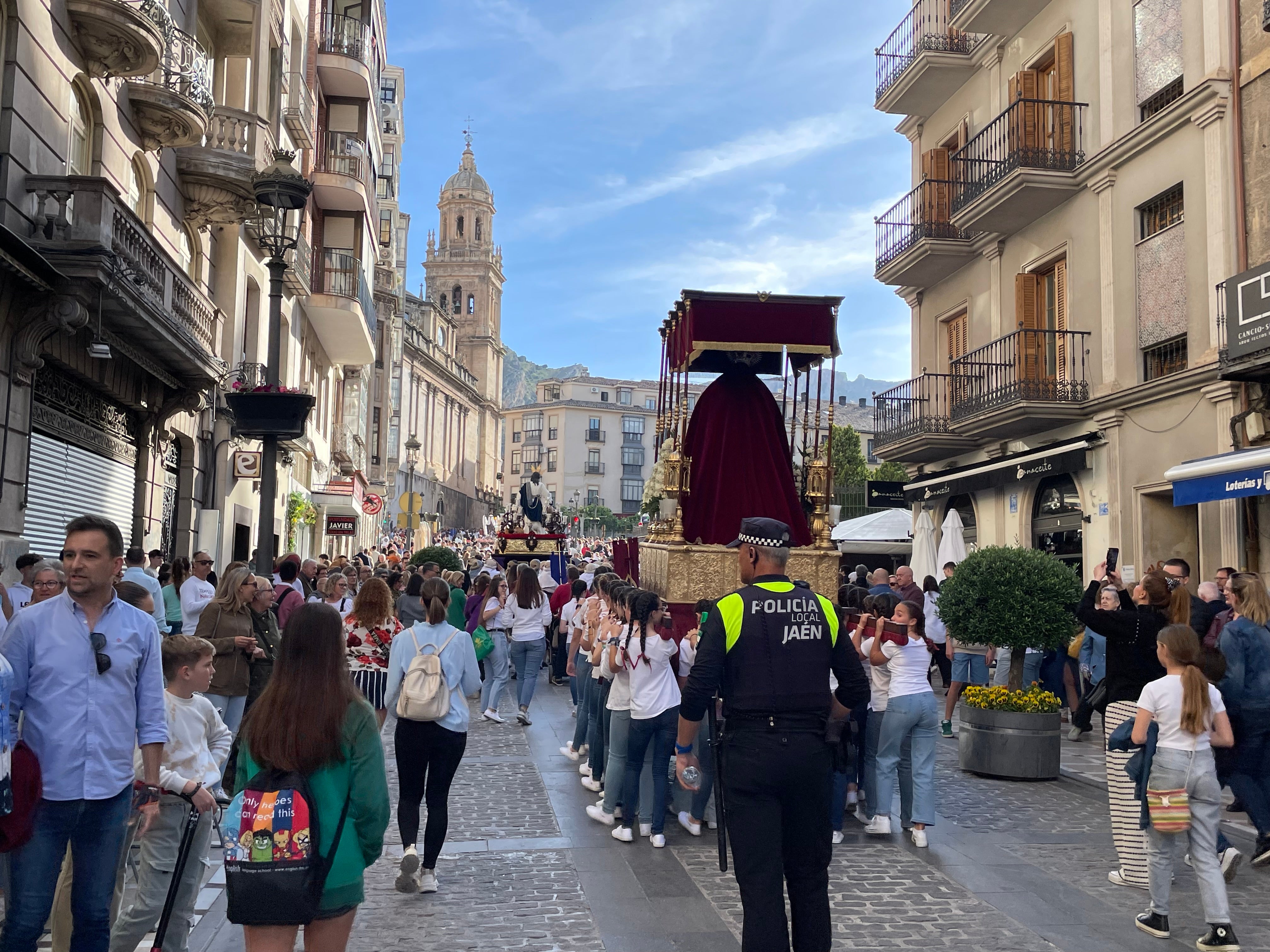 Las imágenes de las procesiones infantiles de Jaén