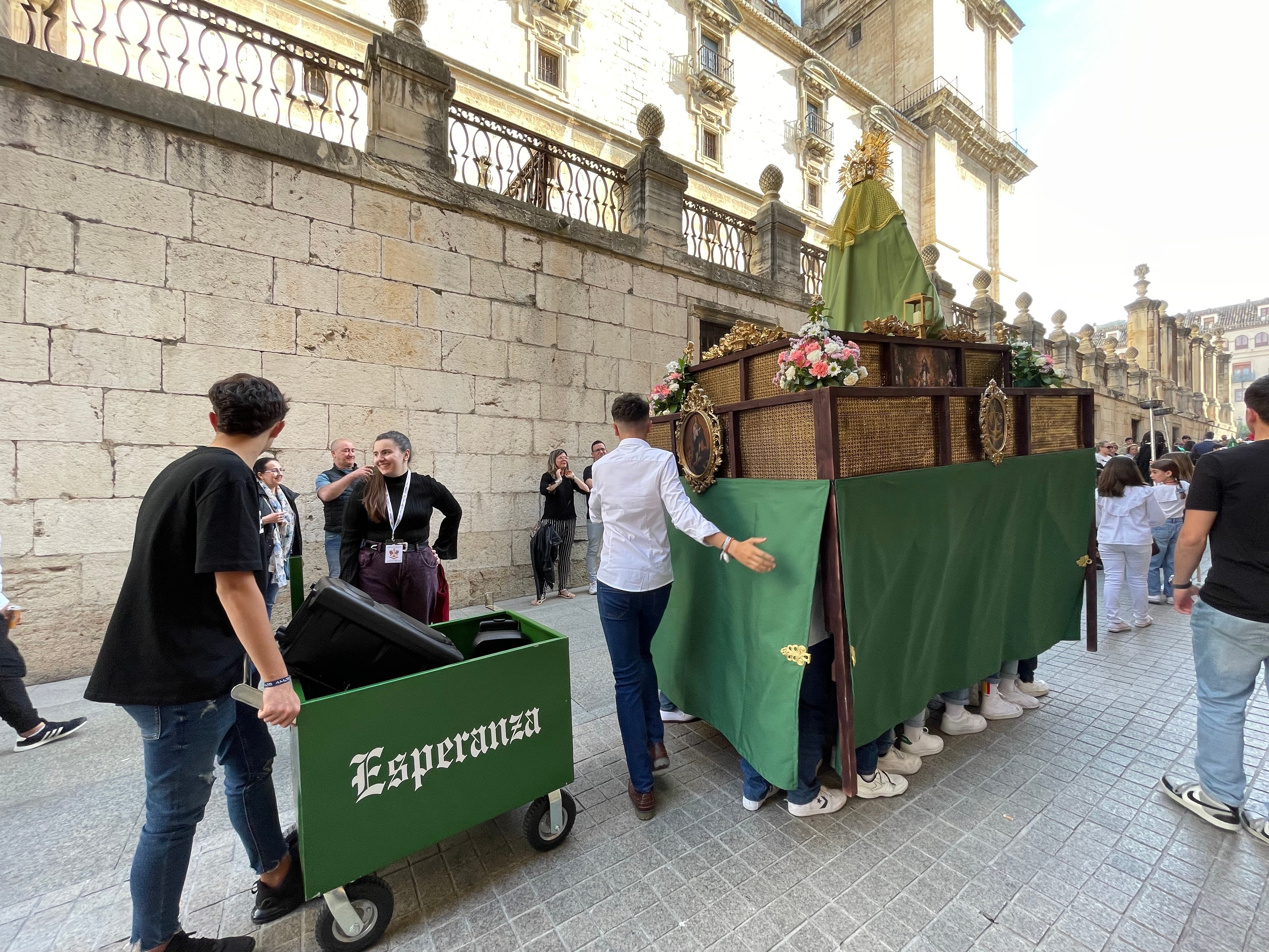 Las imágenes de las procesiones infantiles de Jaén