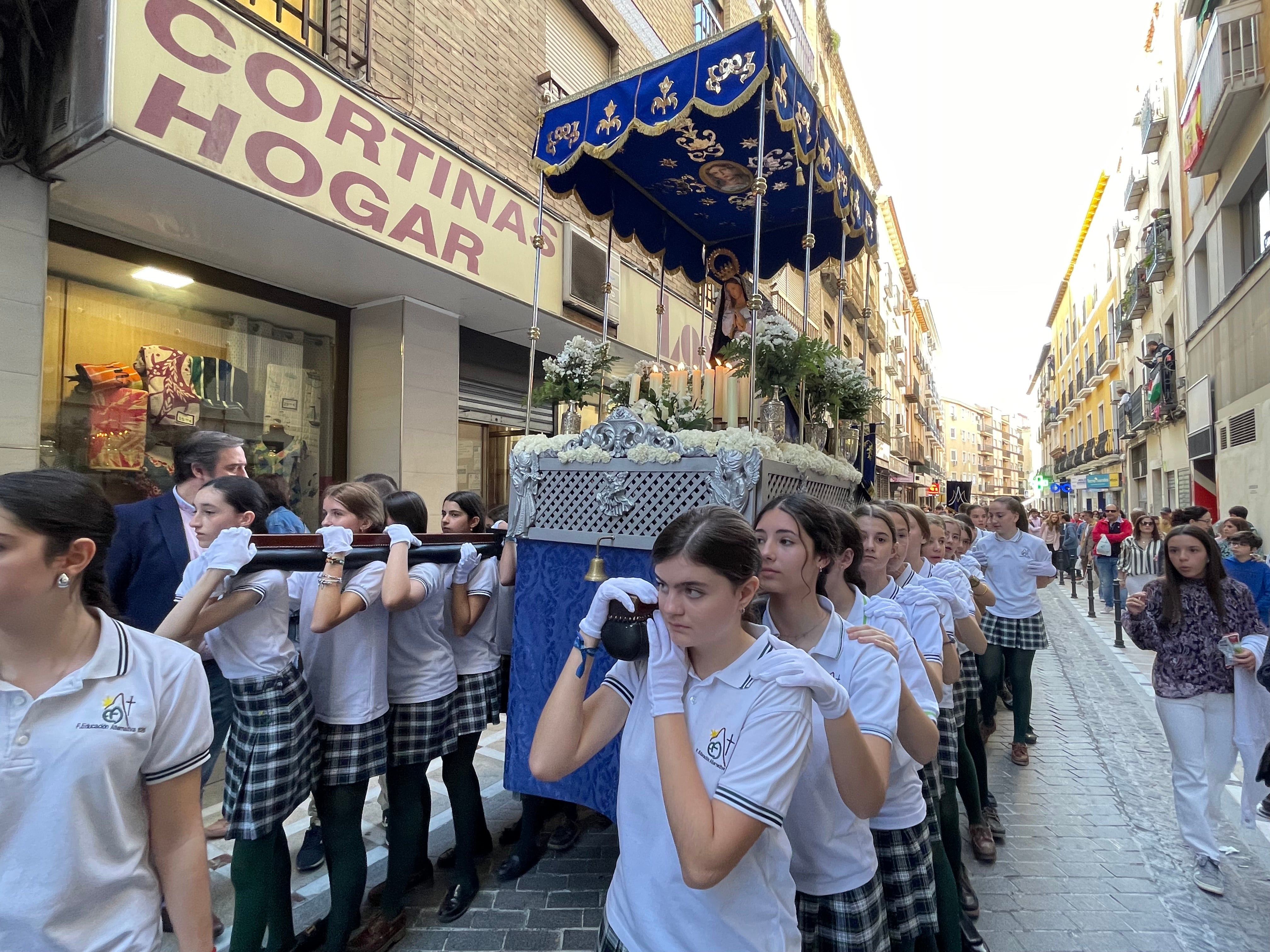 Las imágenes de las procesiones infantiles de Jaén