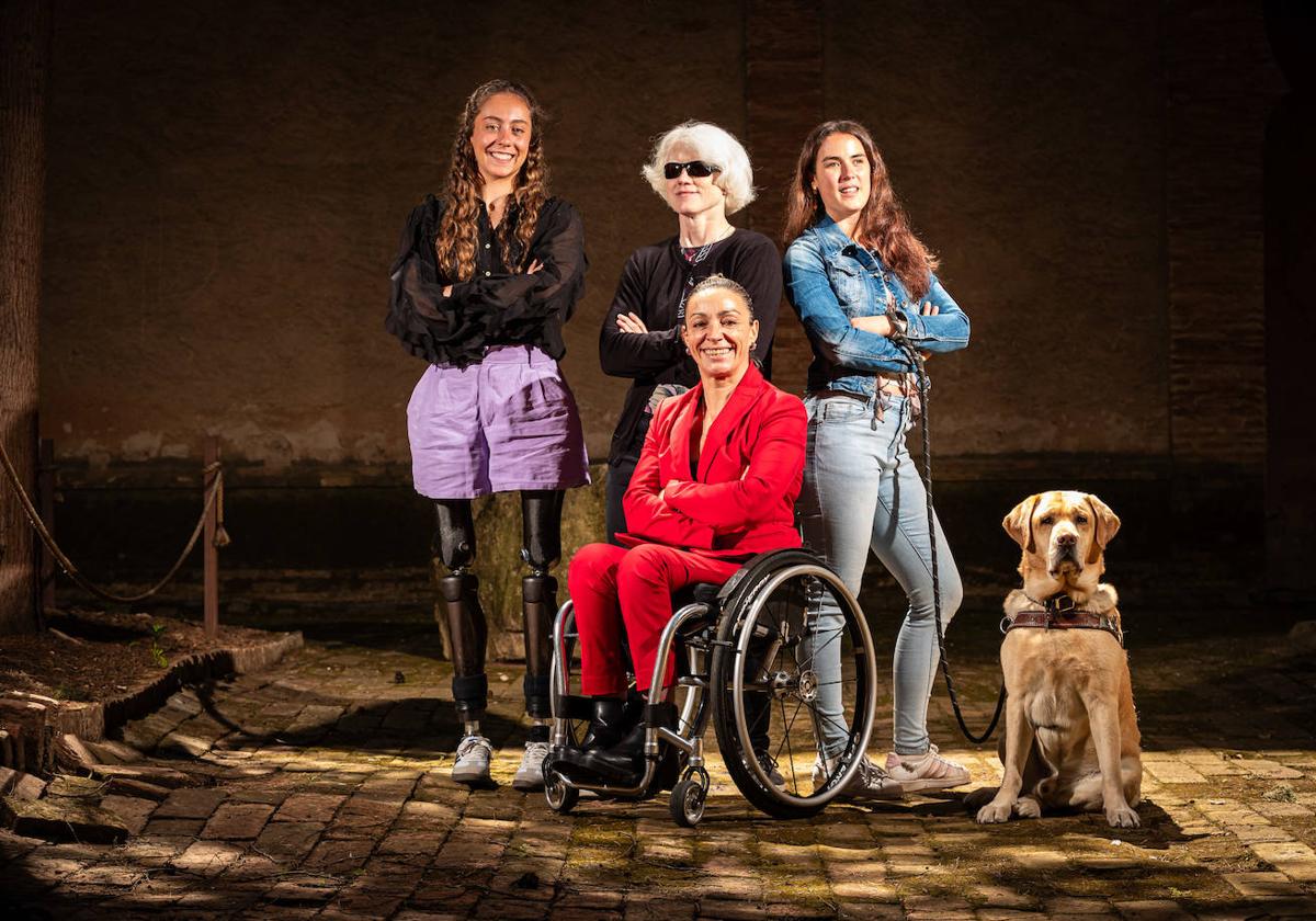 Audrey Pascual, Marta Arce, Lia Beel y Sonia Ruiz.