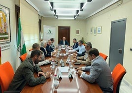 Reunión del jurado de los I Premios Taurinos de Jaén.