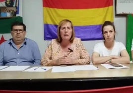 La exalcaldesa y portavoz de IU en un vídeo en el que pide la dimisión al alcalde.