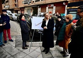 Presentación del proyecto de reforma a los vecinos en enero pasado.