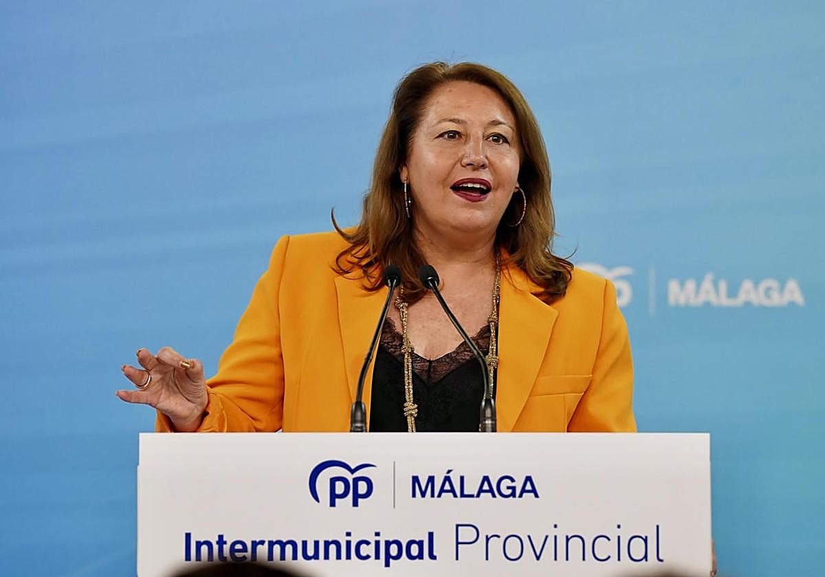 La ex consejera de Agricultura, Agua y Desarrollo Rural Carmen Crespo.