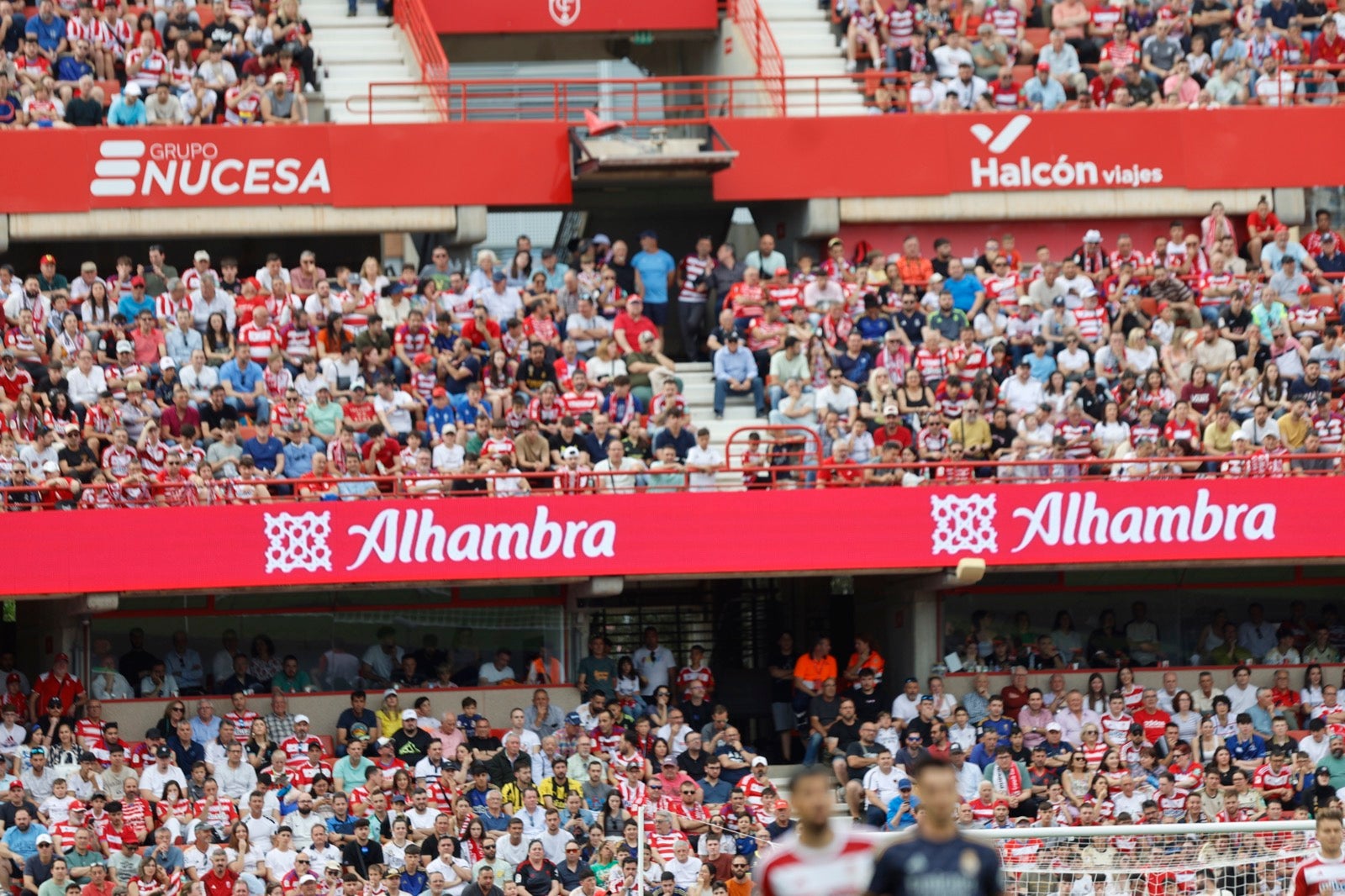 Encuéntrate en la grada en el partido entre Granada y Real Madrid
