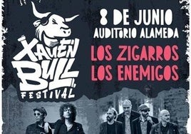 Cartel del festival del próximo 8 de junio.