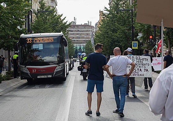 Trabajadores de Rober de manifestación en una imagen de archivo.
